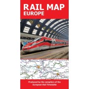 Järnvägskarta Europa European Rail 3rd edition